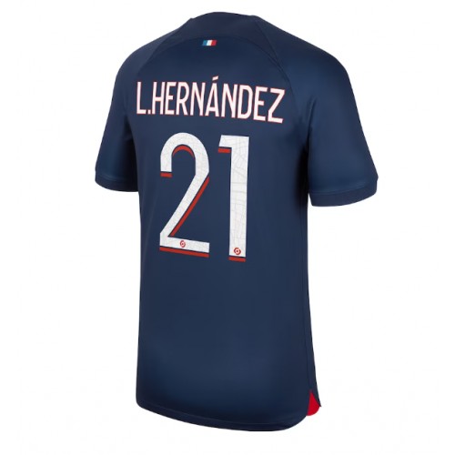 Paris Saint-Germain Lucas Hernandez #21 Domaci Dres 2023-24 Kratak Rukav